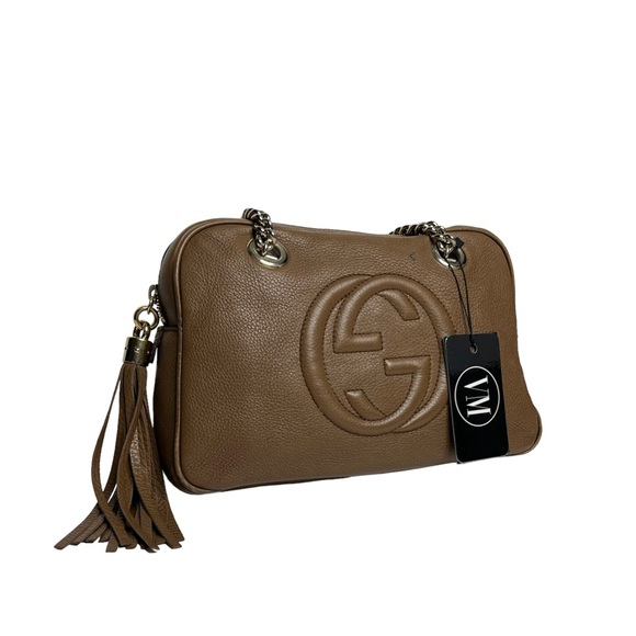 🔴SOLD🔴 GUCCI • SOHO CHAIN SHOULDER BAG - Picture 2 of 13